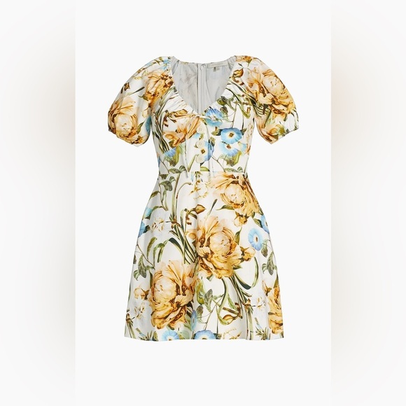 NWT Favorite Daughter The Beloved Floral Women’s Minidress Size 4 - Picture 5 of 10